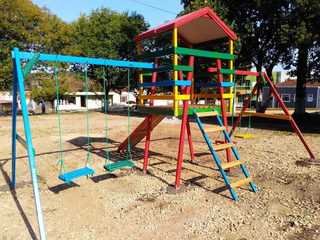 Como hacer un parque infantil casero