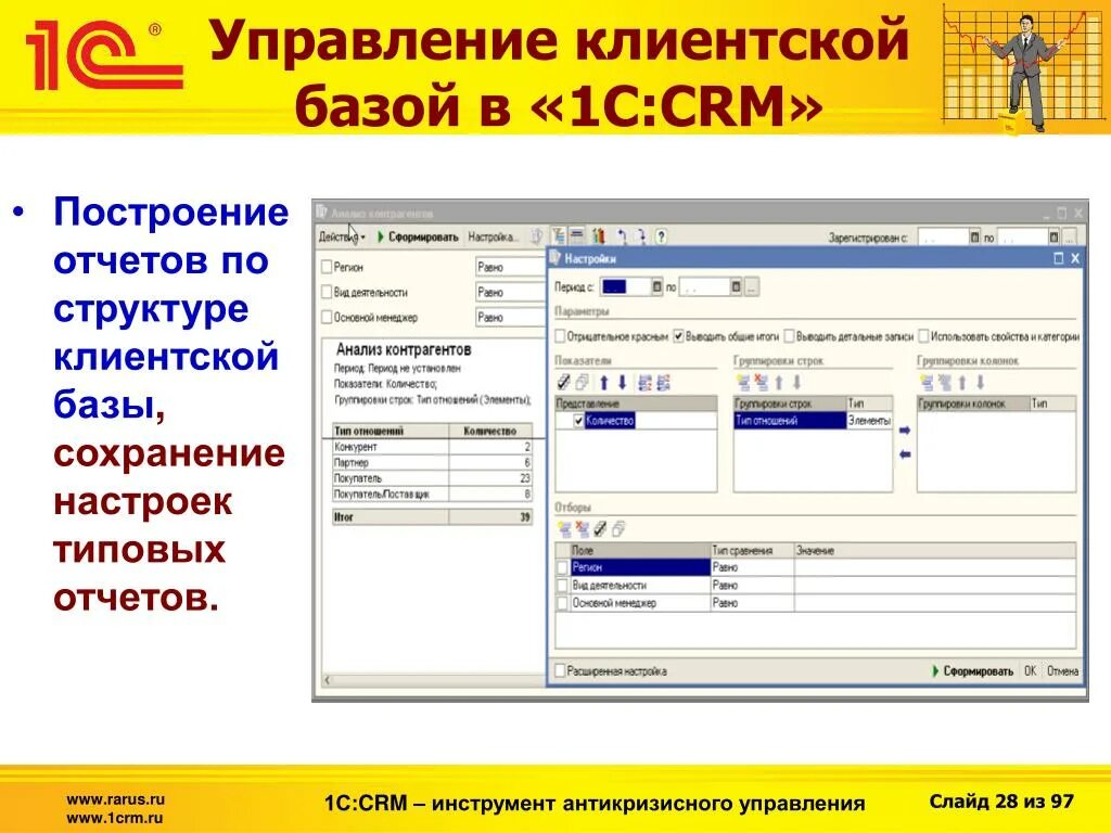 Программа управление клиентами