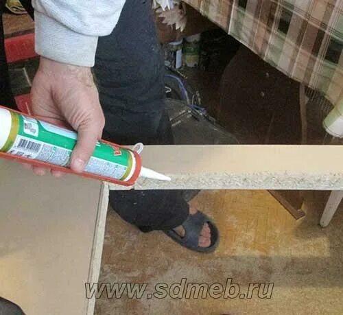 Как приклеить варочную панель