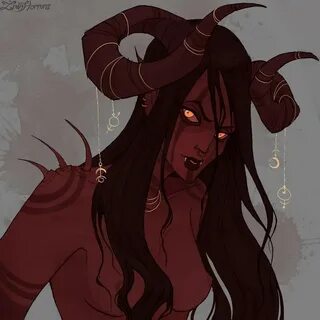 Aery tiefling komi cosplay