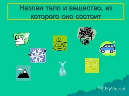 Естественные и искусственные тела 3 класс примеры