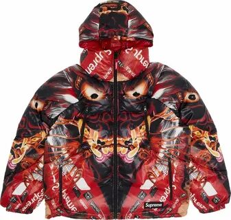 Пуховик supreme x jordan