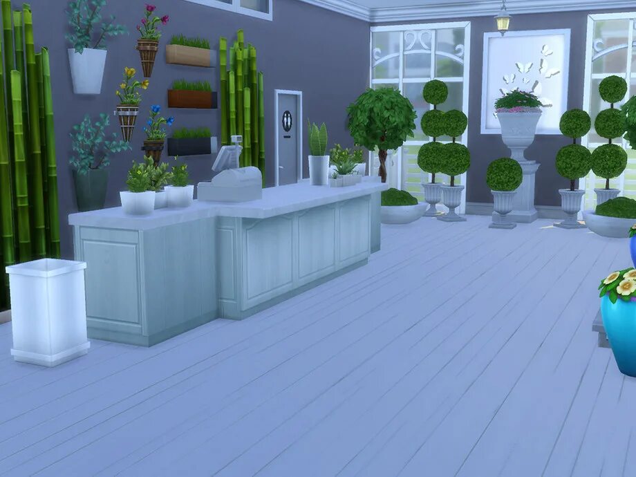 Sims 4 store. Sims 4 shop. симс 2 цветочный магазин. магазинчик в симс 4. симс 4 магазин одежды участок.