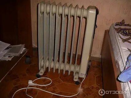 Старый масляный обогреватель