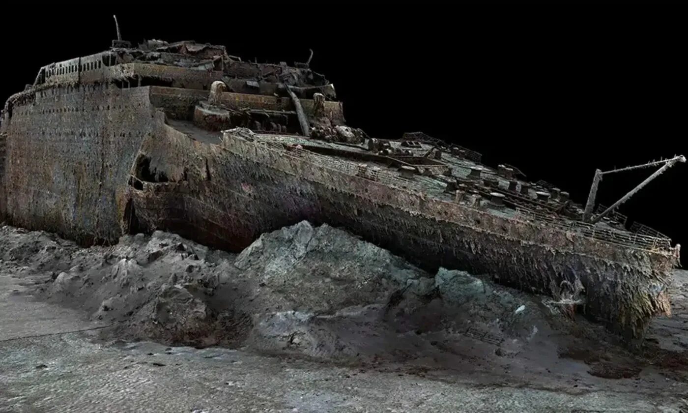 На какой глубине находится титаник. На какой глубине находится титаник