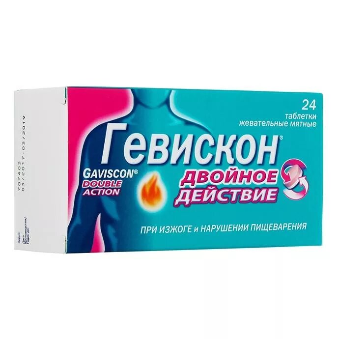 Гевискон при рефлюксе. Гевискон двойного действия таб. Жеват. №24. Гевискон двойное действие 24 таблетки. Гевискон таблетки жевательные мятные. Гевискон мята таб.жев. №24.