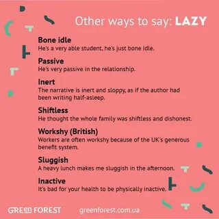 Lazy english