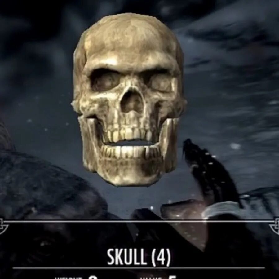 Череп из Скайрима. Скайрим маска череп. Черепная маска скайрим. Skyrim Skull.