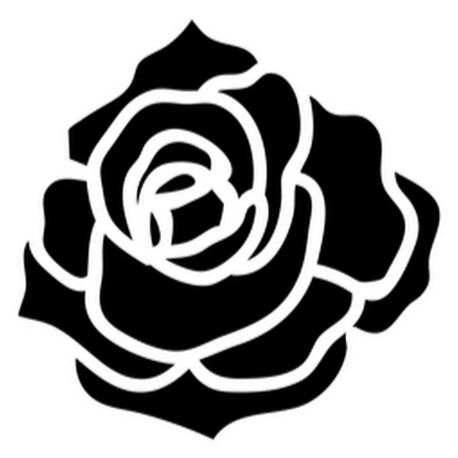 Rose icons. Стилизация розы.