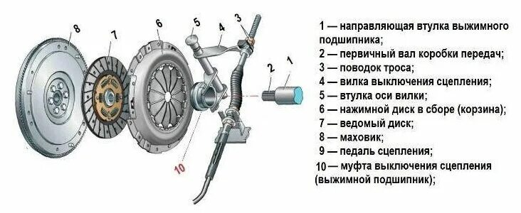Сцепление автомобиля устройство и принцип работы. 10. Корзина сцепления ваз 2106. Диск сцепления принцип работы. Толщина ведущего диска сцепления мтз 82.