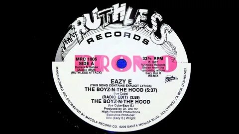 Boyz n the hood eazy