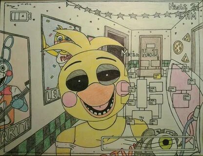 Рисовать fnaf 2