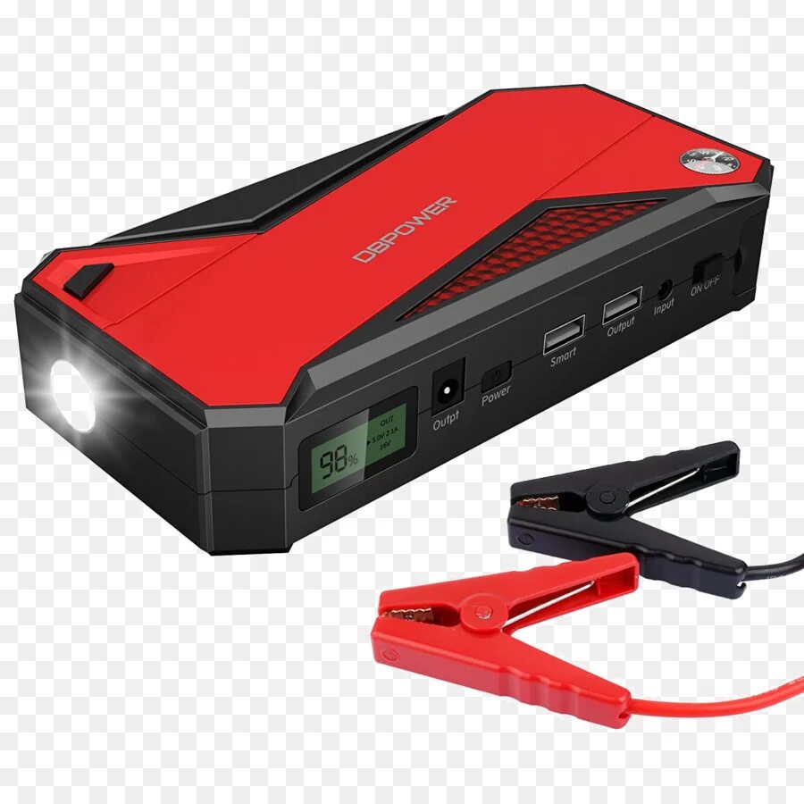 Аккумулятор для портативного пускового устройства. Dbpower 600a peak. джамп-стартер для аккумулятора 300 ампер. джамп стартер 40 ампер час. джамп стартер 1500 р.
