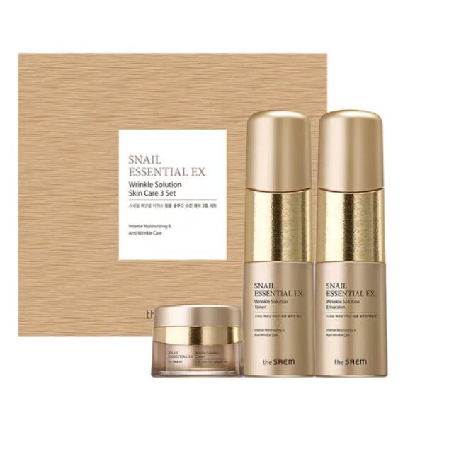 Solution the saem. The saem snail essential ex wrinkle solution skin care 2 set. тонер the saem snail essential ex wrinkle solution 150 мл. см snail essential набор кремов snail essential ex wrinkle solution skin care 2 set 150мл*150мл*30мл. набор the saem ex wrinkle solution skin care 3 set.