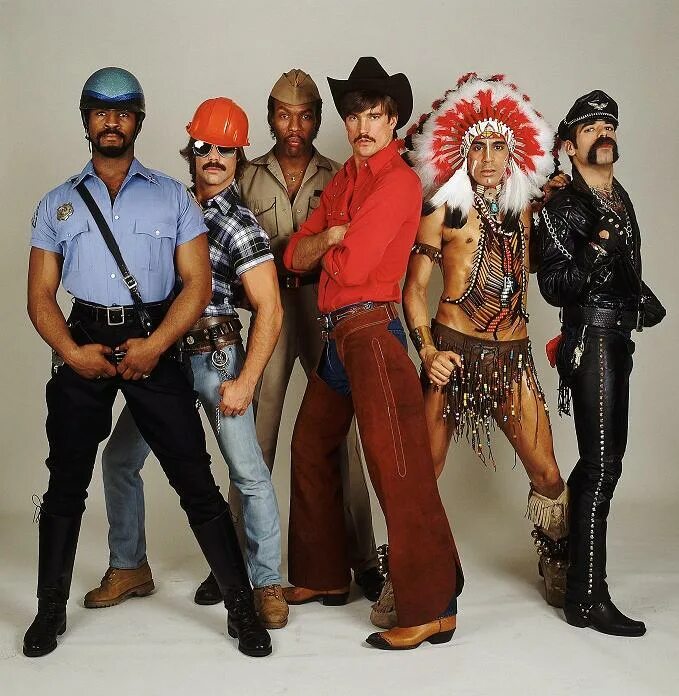 Village group. Группа Village people. Виладж пипл группа. Солист Village people. Строитель из Village people.