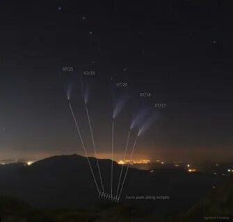 Комета сейчас на небе видна 2024 какая