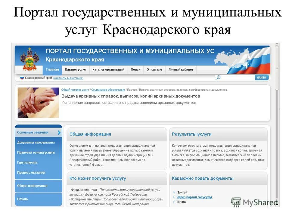 Программа помощи в краснодарском крае