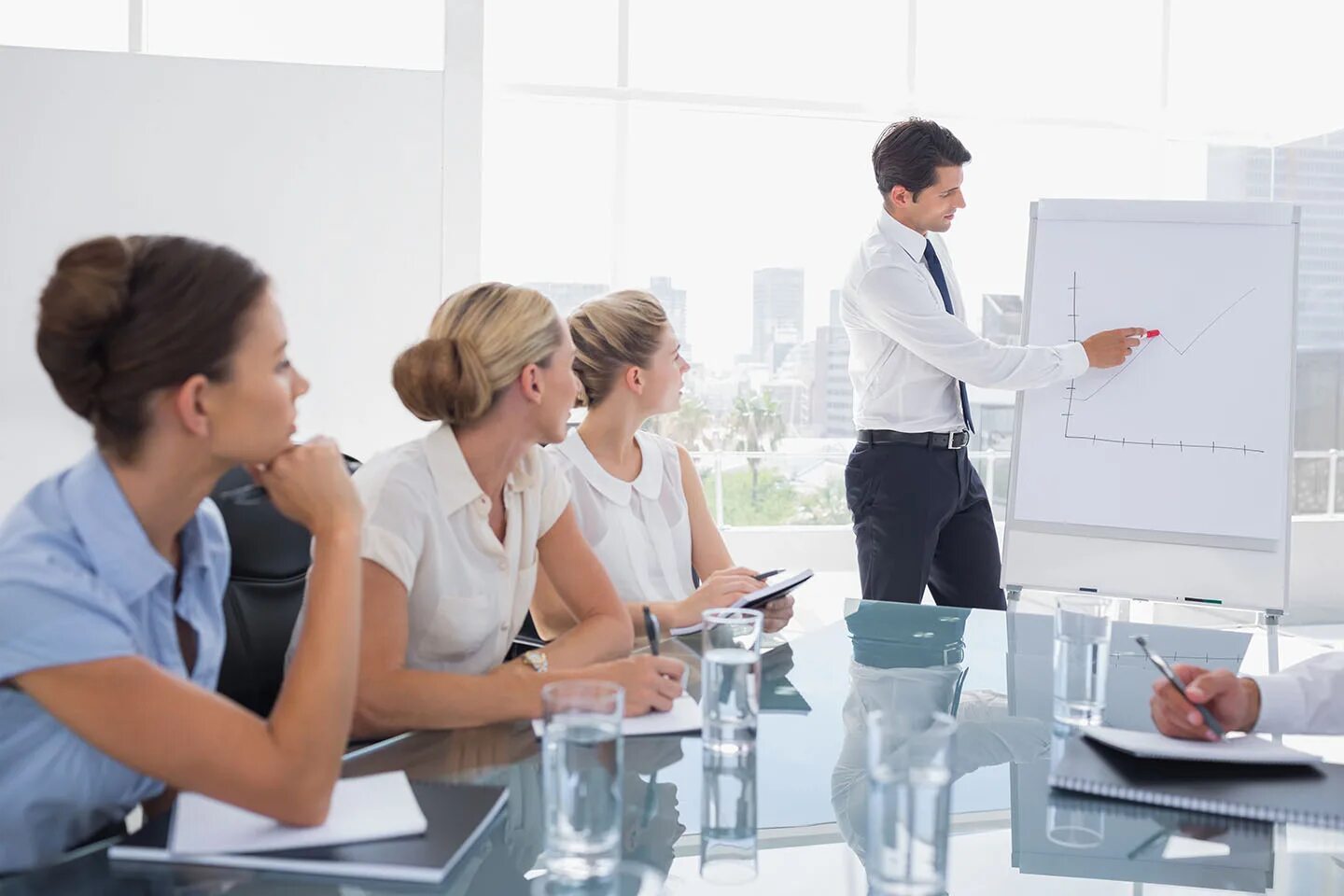 Have a meeting