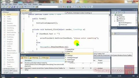 Form textbox