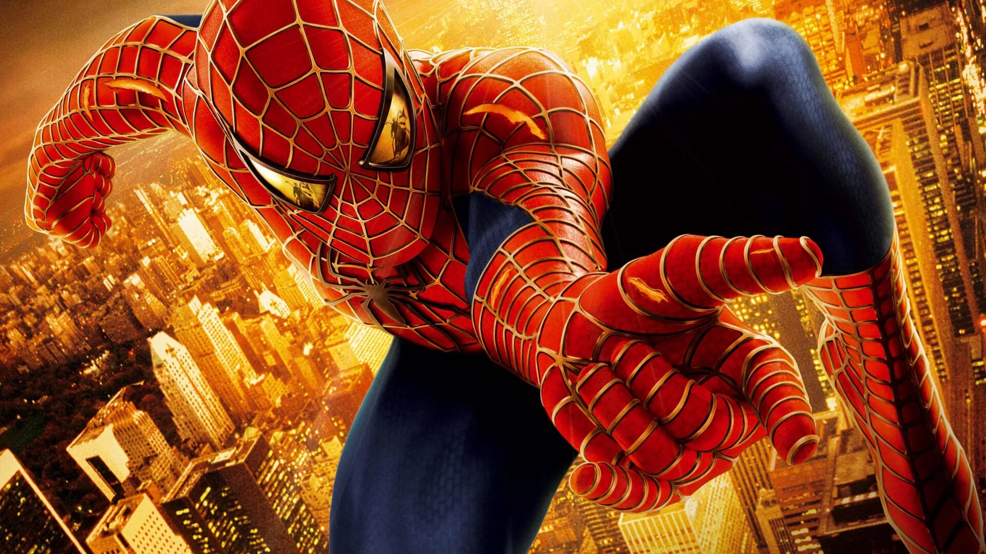 Человек паук Сэма Рэйми 2. Спайдер Мэн. Spider man 2002.