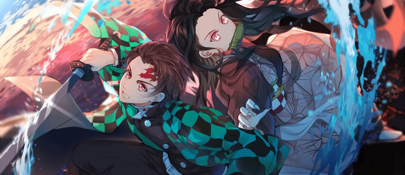 Клинок рассекающий демонов квартал красных фонарей субтитры. Demon slayer kimetsu no yaiba. незуко и танджиро. клинок рассекающий демонов tanjiro kamado.