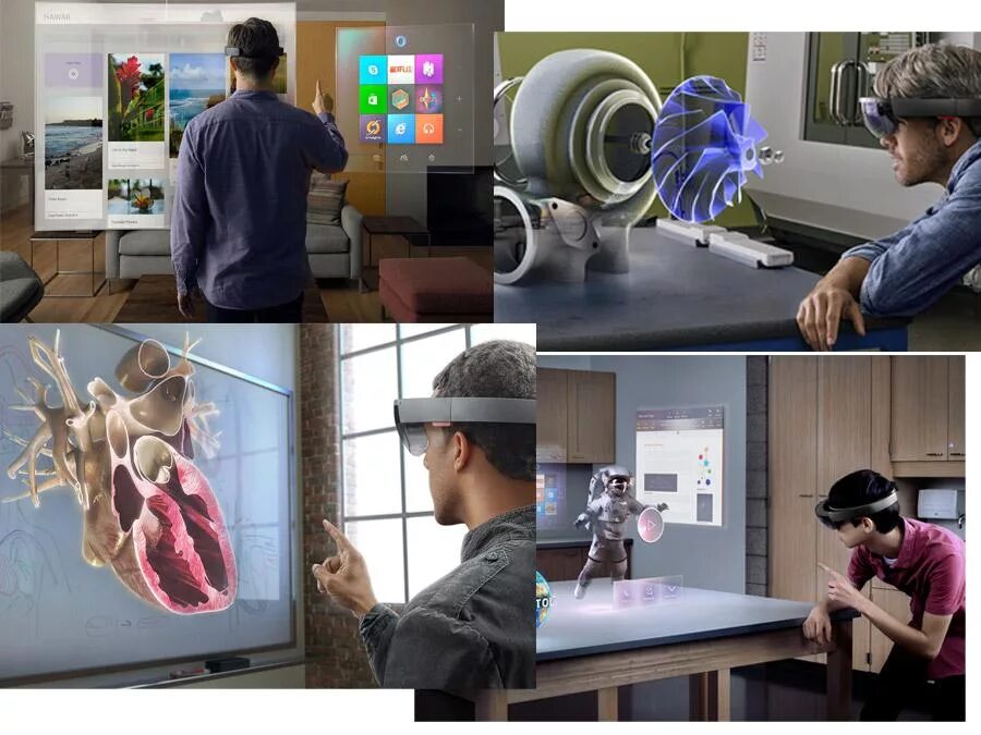 HOLOLENS 1. Ar технологии в искусстве. Приборы дополненной реальности. Дополненная реальность в разных сферах.