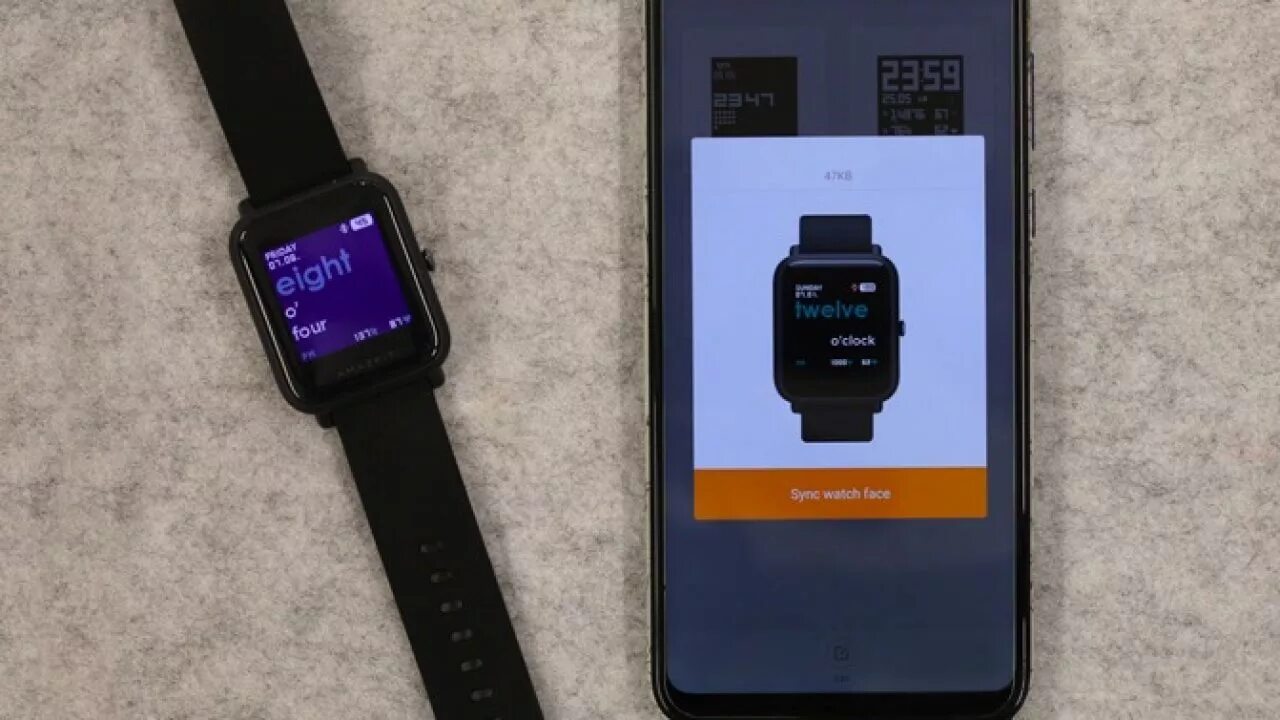 Часы amazfit bip приложение