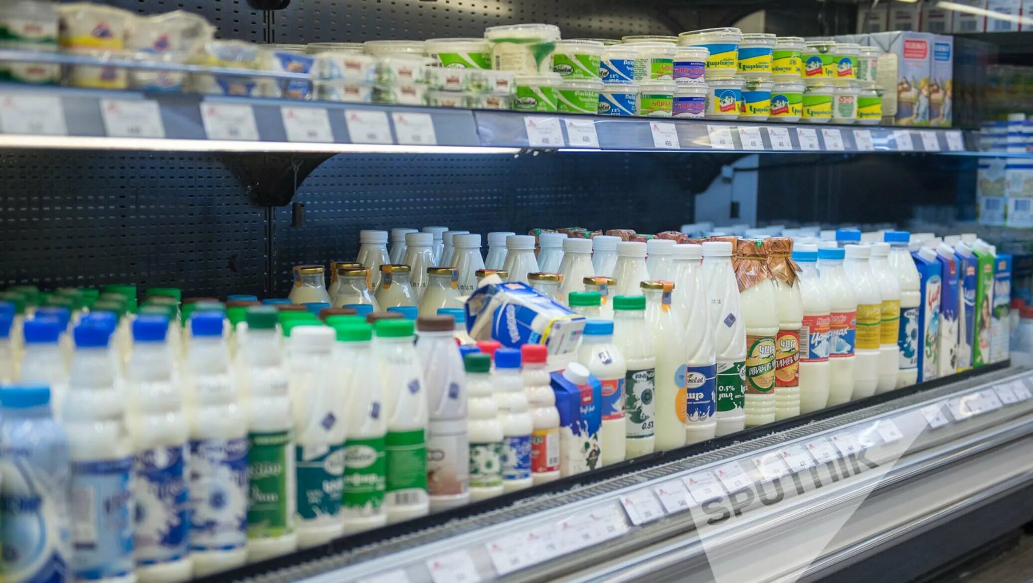 Рост цен на молочную продукцию