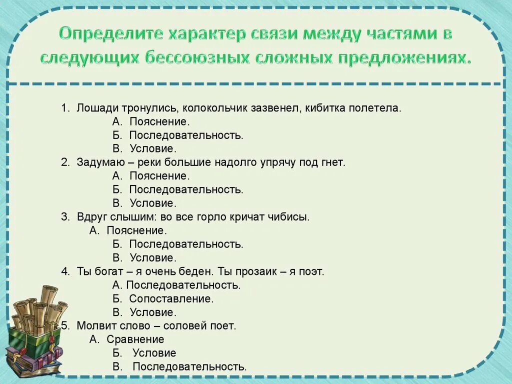 Лошади тронулись кибитка полетела знаки. Лошади тронулись колокольчик зазвенел Кибитка полетела. Лошади тронулись Кибитка полетела знаки препинания. Бессоюзное сложное предложение презентация 9 класс. Лошади тронулись Кибитка полетела почему тире.