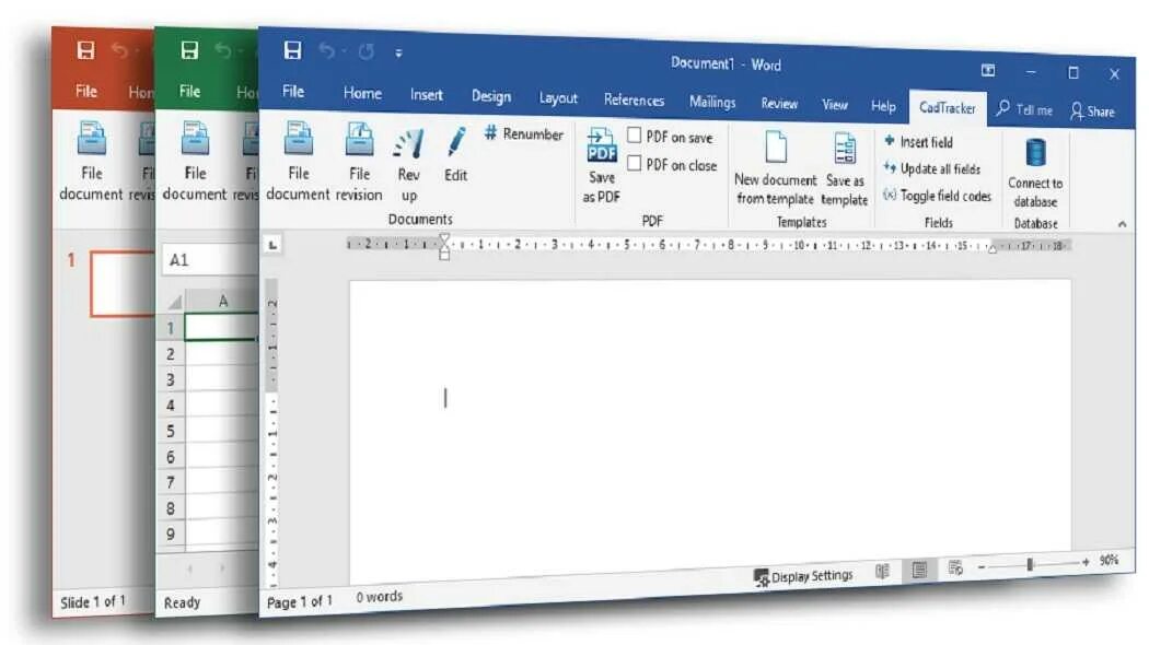 Excel в word