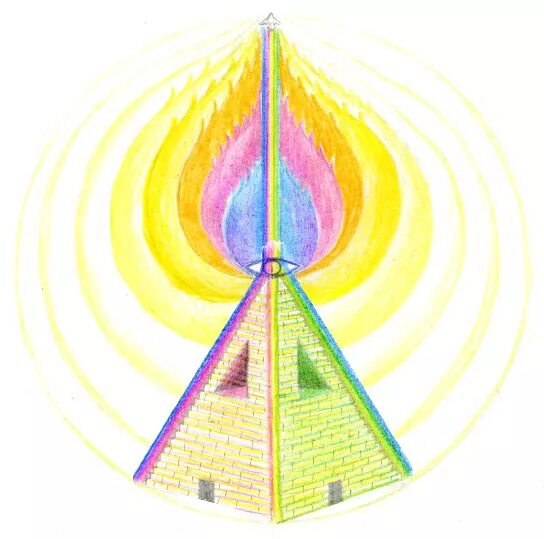 пирамида света архангела михаила. световая пирамида. пирамида света архангела михаила. сила пирамиды света. рафаэль габриэль михаэль уриэль.