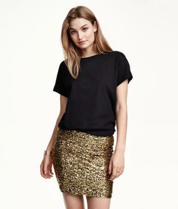С чем носить юбку с пайетками черную. H&amp;m юбка пайетки. золотая юбка с пайетками. блестящая юбка. черная юбка с пайетками.