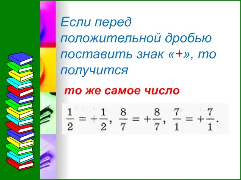 Отрицательные дроби. Минусовые дроби. Положительные дроби. Отрицательные и положительные дроби. Математика 6 класс отрицательные дроби