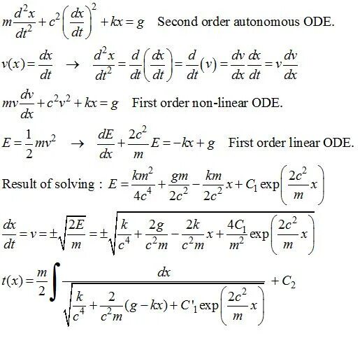 Linear order. Second order differential equations. first-order nonlinear ordinary differential equation. non-homogeneous linear systems of odes.