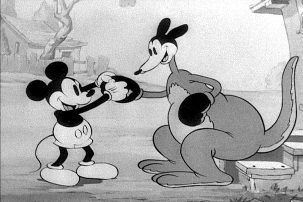 Черно белый дисней. Уолт Дисней и Микки Маус. Микки Маус старый. Микки Маус Дисней 1935.