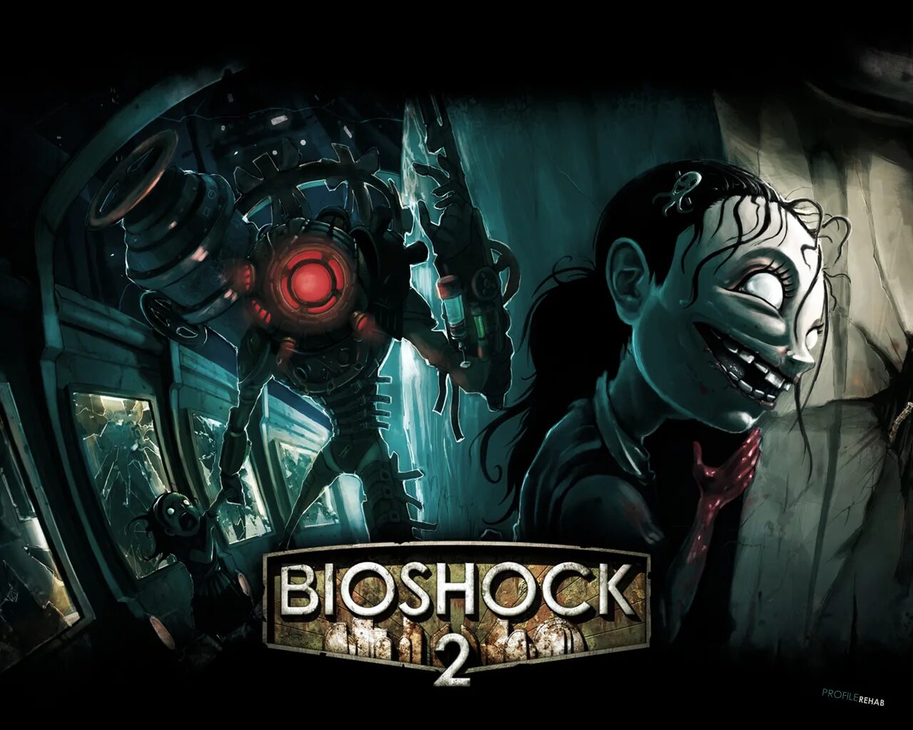 Bioshock нет звука. Bioshock 2. биошок 2007. биошок 2 культ лэмб. биошок заставка.
