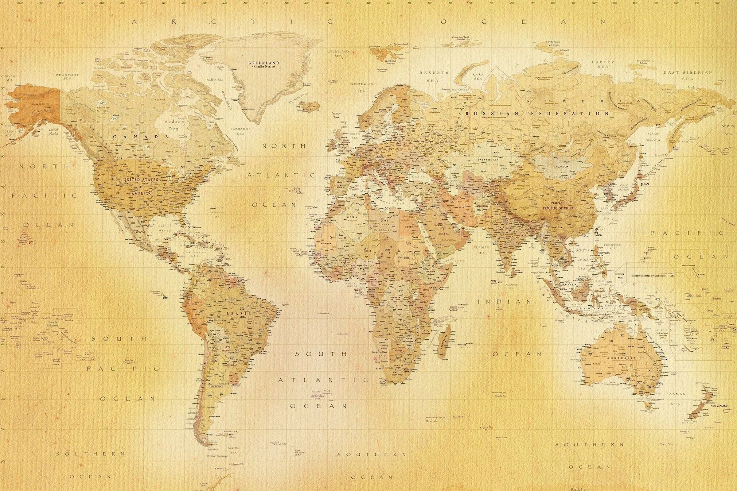 Retro map