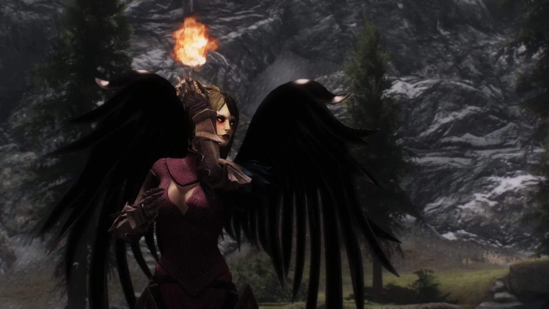 Мод на превращение в демона. Скайрим мод на превращение в демона. skyrim wings mod. мод скайрим на превращение в ангела. крылья для скайрима.