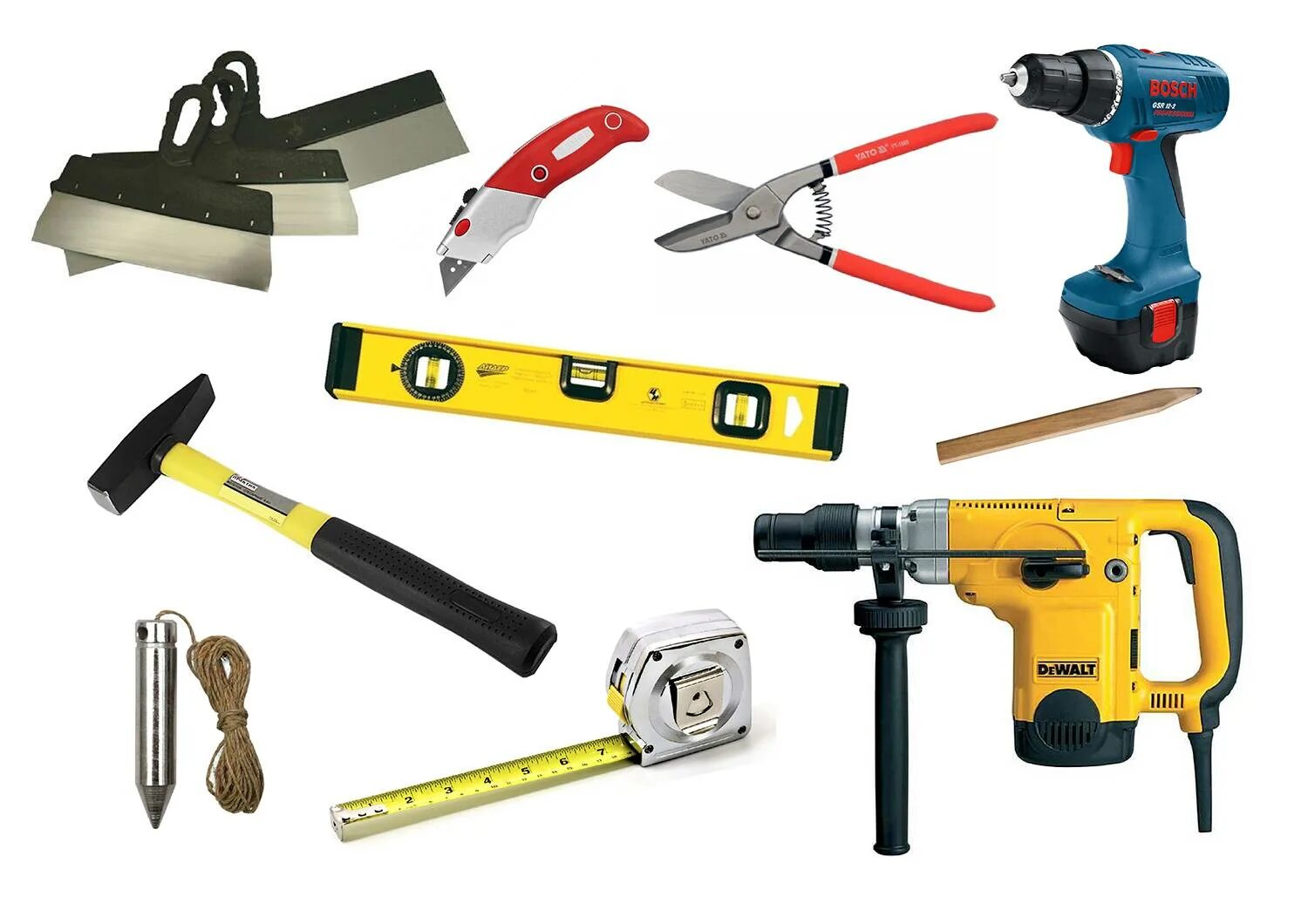 Work tool 1. Строительные инструменты. Инструменты для стройки. Строительныеинстурменты. Рабочие инструменты.