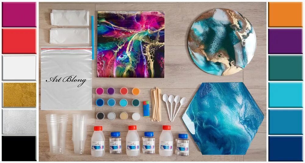 Смола для творческих работ. Техника resin art эпоксидная смола. эпоксидная смола ресин арт. resin art техника рисование эпоксидной смолой. набор для рисования эпоксидной смолой.