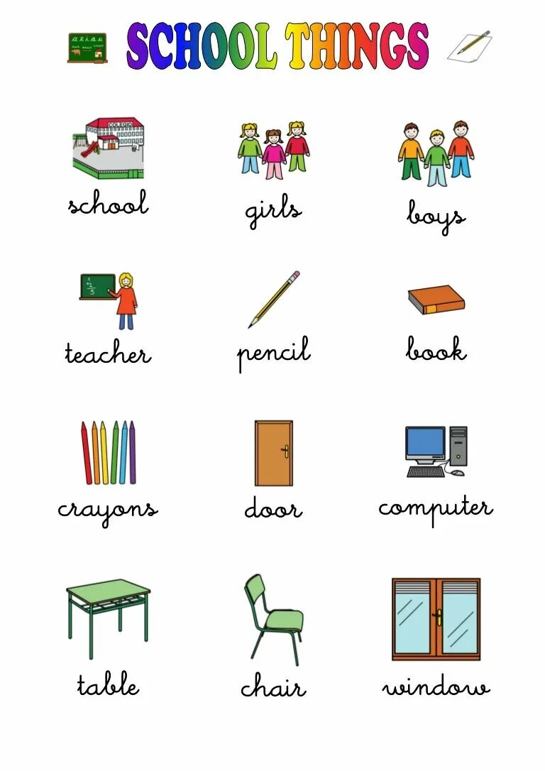 My school vocabulary. School vocabulary. School objects vocabulary for kids. Classroom objects worksheets. Listen and match the speakers to the activities 5 класс.