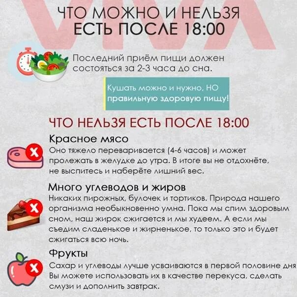 Сколько можно ем. Что можно кушать после 18:00. Что нельзя есть после 18 часов. Что можно кушать после 18.00 при похудении. Что можно есть после 18.