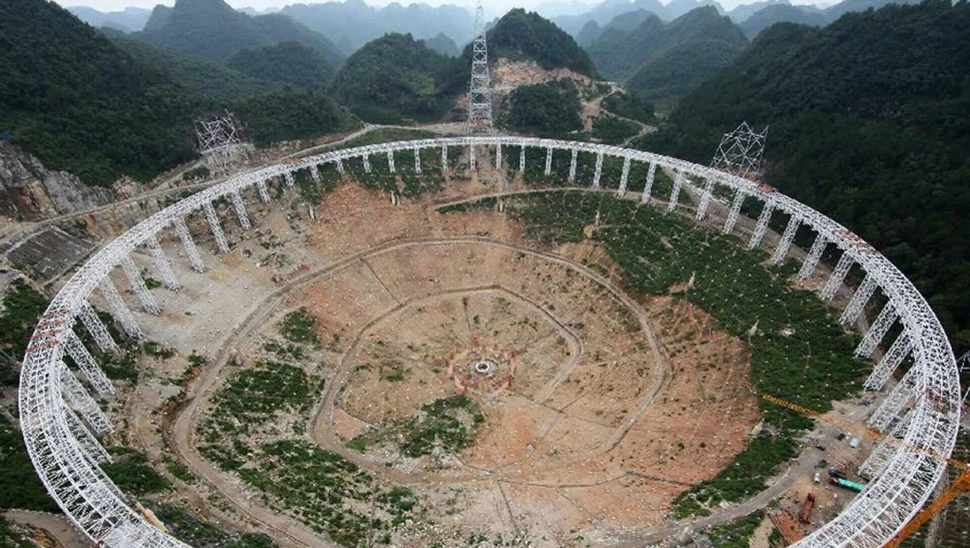 Что такое радиотелескоп. Радиотелескоп в китае fast. five-hundred-meter aperture spherical telescope. телескоп фаст в китае. самый большой радиотелескоп в мире.