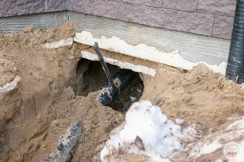 Ввод водопровода в дом