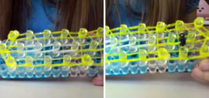 КРОЛИК 3d, Урок 25 Rainbow loom bands, Loom bands, Rainbow loom