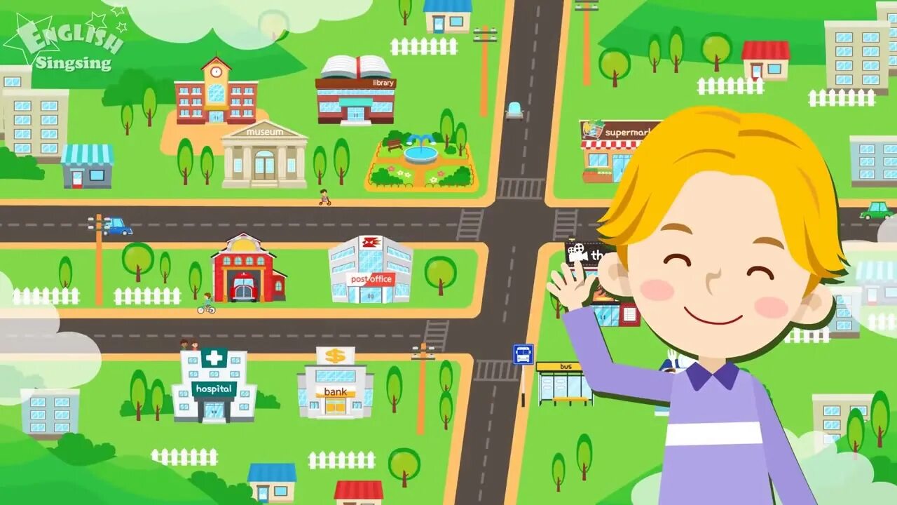 In town are. Проект my Town. Тема my Town for Kids. City places for Kids. Картинки places in Town.