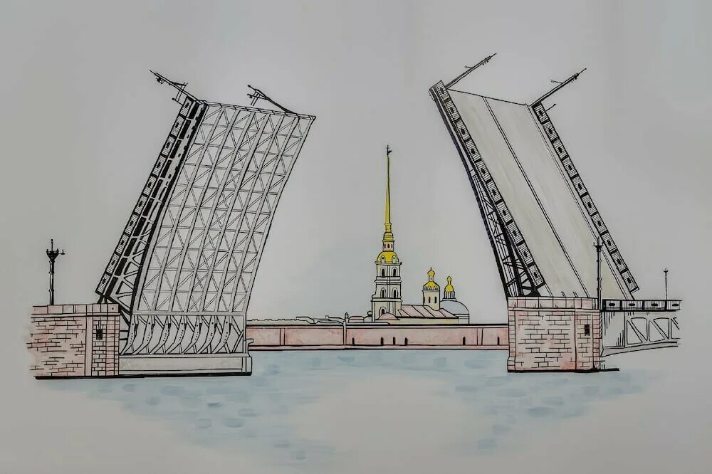 Санкт рисунок