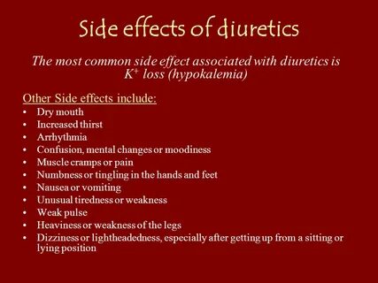 Side effects