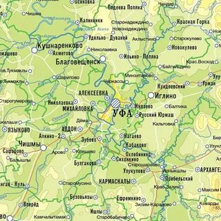 Уфа где находится какая область