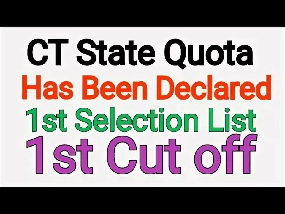 Has not been declared. Has not been declared